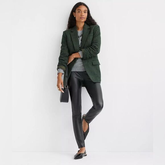 LOFT Women’s Black Faux Leather Leggings - Picture 1 of 5